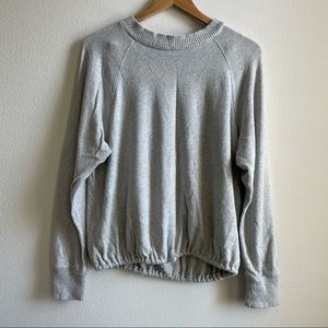 Cinched sweater